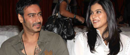 Ajay Devgan, Kajol At Toonpur Ka Superrhero Audio Launch