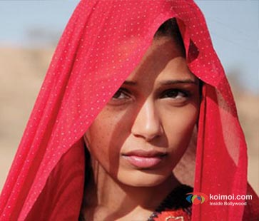 Freida Pinto in a still from Trishna.