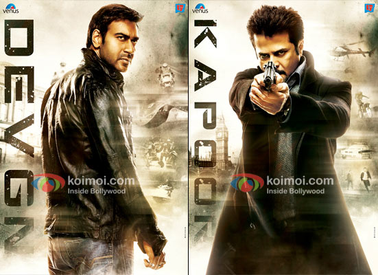 Ajay Devgan And Anil Kapoor In Tezz First Look