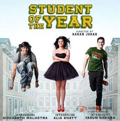 Student Of The Year Movie Poster