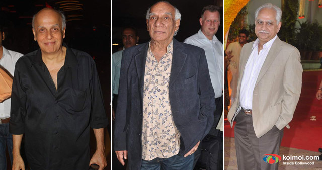 Mahesh Bhatt, Yash Chopra, Ramesh Sippy