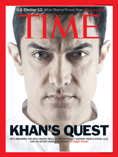 Aamir Khan On Time Magazine Cover Page