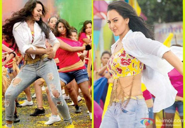Sonakshi Sinha in Go Go Govinda Song in OMG Oh My God! Movie Stills