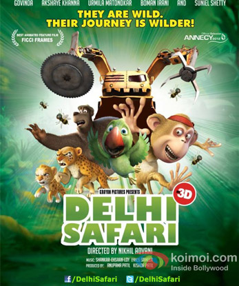 Delhi Safari Review (Delhi Safari Movie Poster)