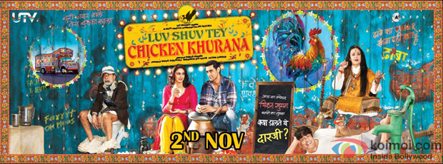 Luv Shuv Tey Chicken Khurana Movie Poster Wallpaper