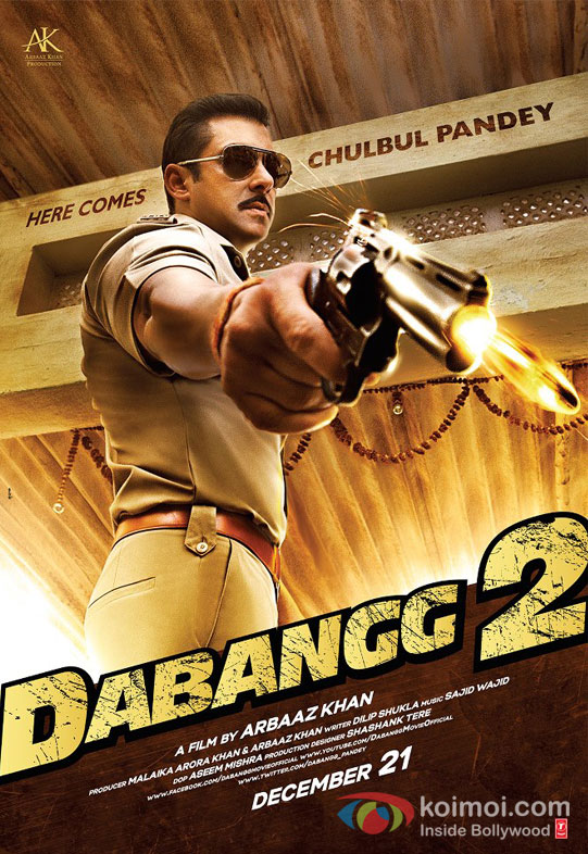 Salman Khan Dabangg 2 Movie Poster
