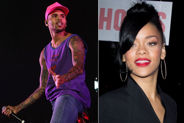 Chris Brown and Rihanna