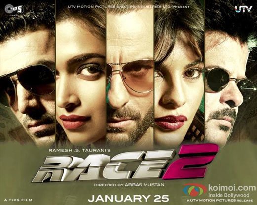 Race 2 Movie Poster