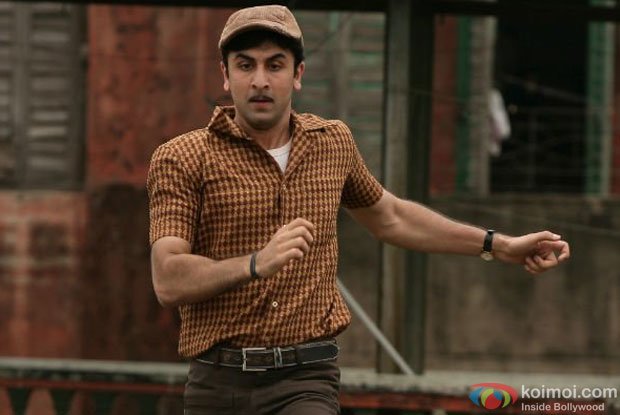 Ranbir Kapoor in a still from Barfi! Movie