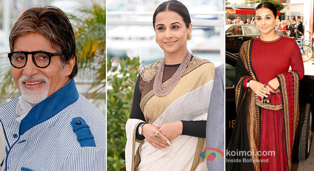 Amitabh Bachchan And Vidya-Balan