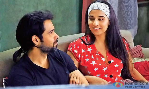 Emraan Hashmi and Vidya Balan in a still from Ghanchakkar Movie