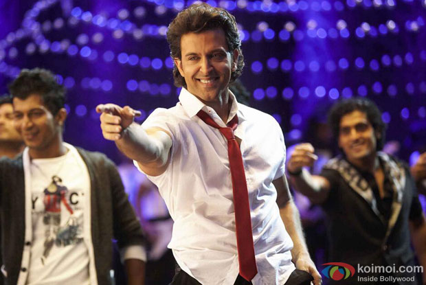 Hrithik Roshan in a still from Krrish 3