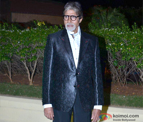 Amitabh Bachchan at an event 