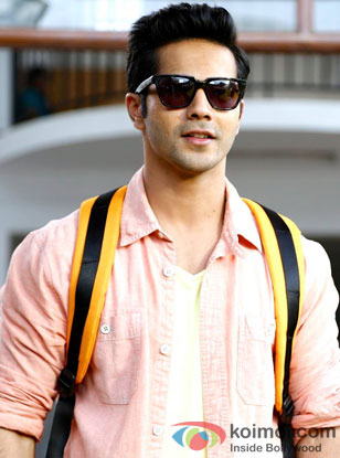 Varun Dhawan in a still from movie 'Main Tera Hero'