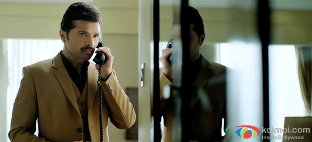 Himesh Reshammiya in a still from movie 'The Xpose'