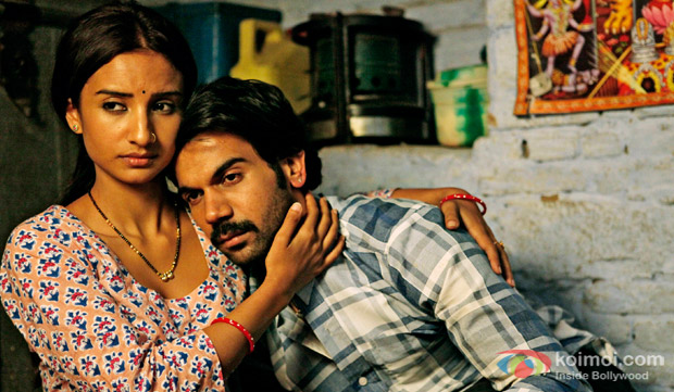 Patralekha and Raj Kumar Yadav in a still from movie 'Citylights'