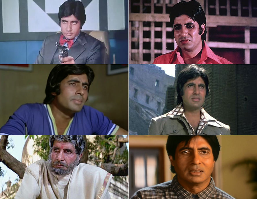 stills from movie 'Don', 'The Great Gambler' and 'Sooryavansham'