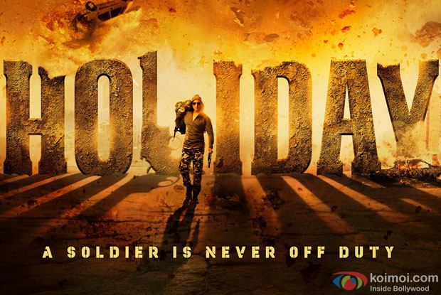 Akshay Kumar in a 'Holiday – A Soldier Is Never Off Duty' movie