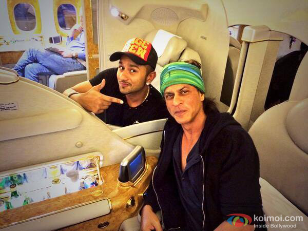 Honey Singh and Shah Rukh Khan