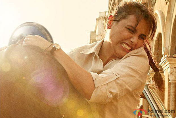 Rani Mukerji in a still from movie 'Mardaani'