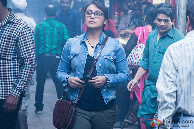 Rani Mukerji in a still from movie 'Mardaani'
