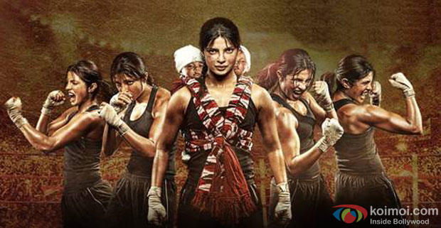 Priyanka Chopra in a still from movie 'Mary Kom'