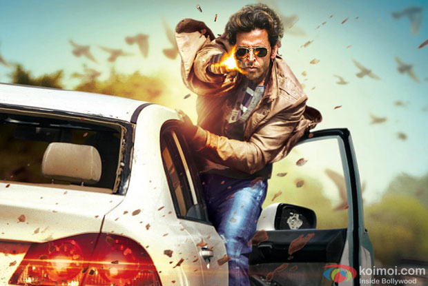 Hrithik Roshan in a still from movie 'Bang Bang'