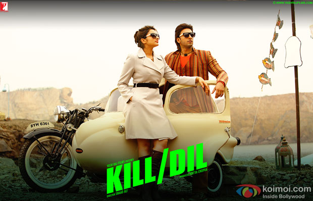 Parineeti Chopra and Ranveer Singh in a still from movie 'Kill Dil'