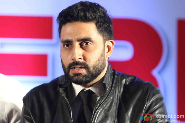 Abhishek Bachchan during the promotional event of movie 'Hera Pheri 3'