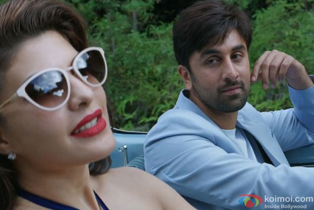 Jacqueline Fernandez and Ranbir Kapoor in a still from movie 'Roy'