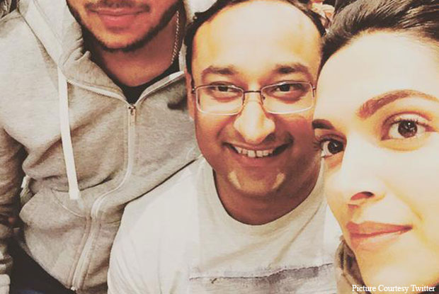 Deepika Padukone Clicks A Selfie In London