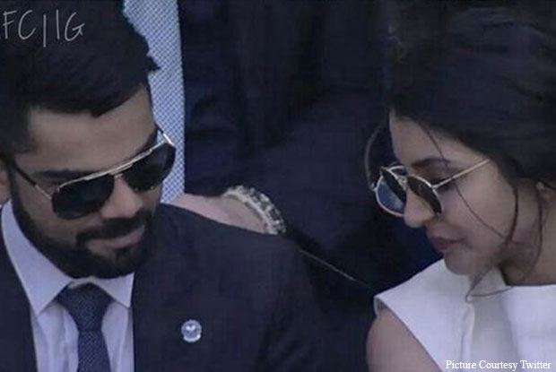 Virat Kohli & Anushka Sharma Snapped At Wimbledon 