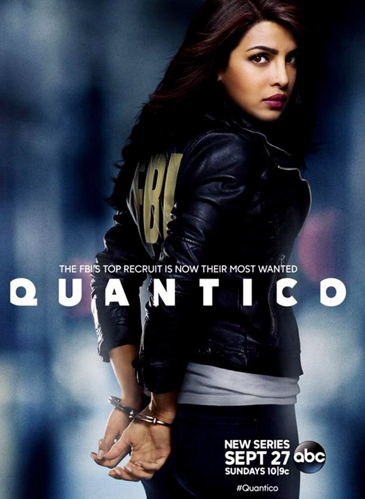 Priyanka Chopra in a still from 'Quantico' poster