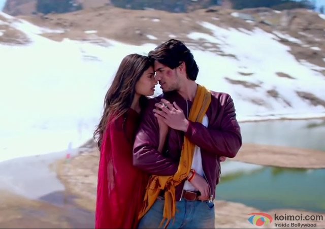 Athiya Shetty and Sooraj Pancholi in a still from movie 'Hero'
