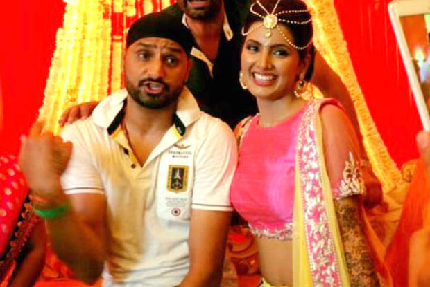 Harbhajan Singh and Geeta Basra