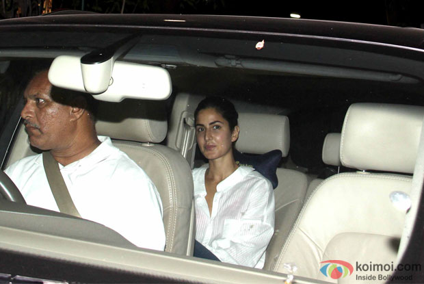 Katrina Kaif spotted at aarti shetty's house