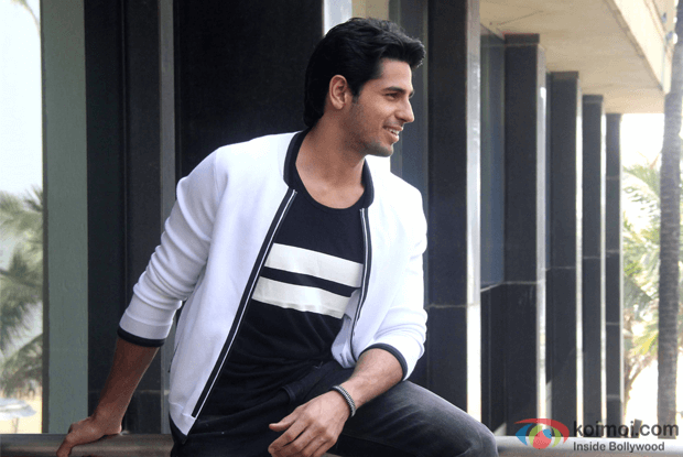 Sidharth Malhotra during the media interaction of Kapoor and Sons