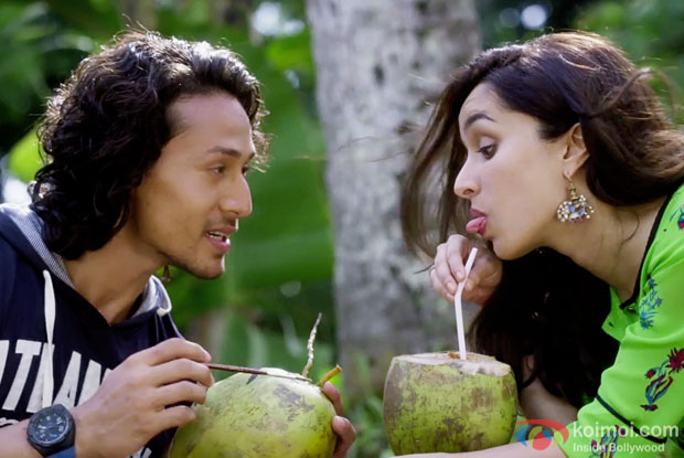 Tiger Shroff and Shraddha Kapoor in a Girl I Need You song still from Baaghi