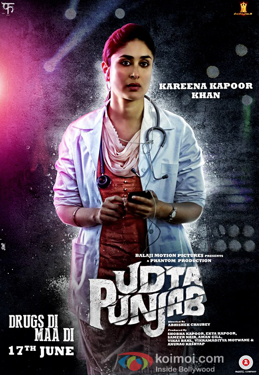 Kareena Kapoor Khan Starrer Udta Punjab Poster