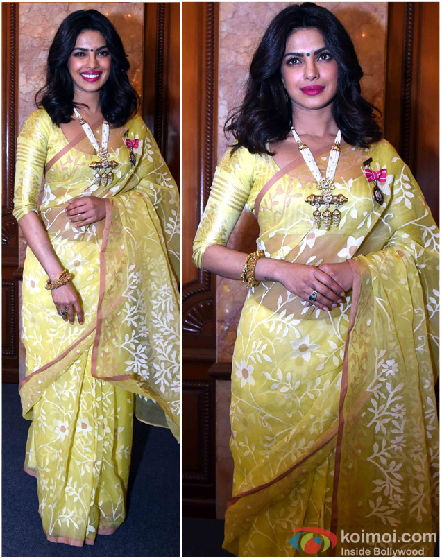 Priyanka Chopra during the press meet