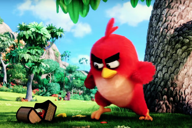 A Still From THE ANGRY BIRDS