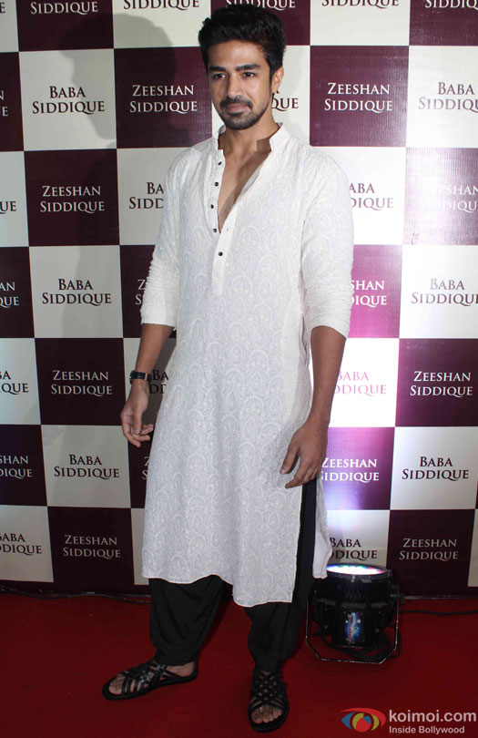 Saqib Saleem during the Baba Siddique's Iftar Party