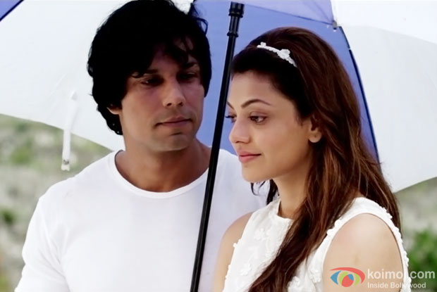 Randeep Hooda and Kajal Aggarwal in a still from Do Lafzon Ki Kahani