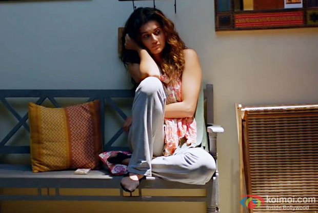 Taapsee Pannu in a still from Pink