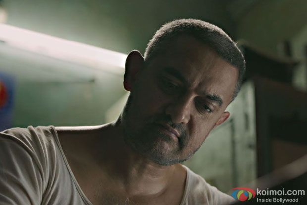 Aamir Khan in a still from Dangal