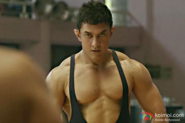 Aamir Khan in a still from Dangal