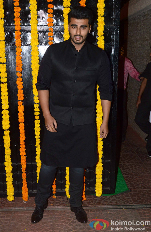 Arjun Kapoor Ar Ekta Kapoor's Diwali party 