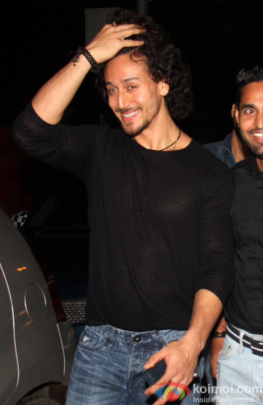 Tiger Shroff spotted at PVR