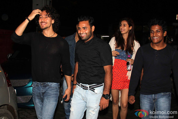 Disha Patani and Tiger Shroff spotted at PVR