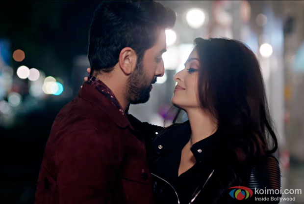 Ranbir Kapoor and Aishwarya Rai Bachchan in a still from Ae Dil hai Mushkil